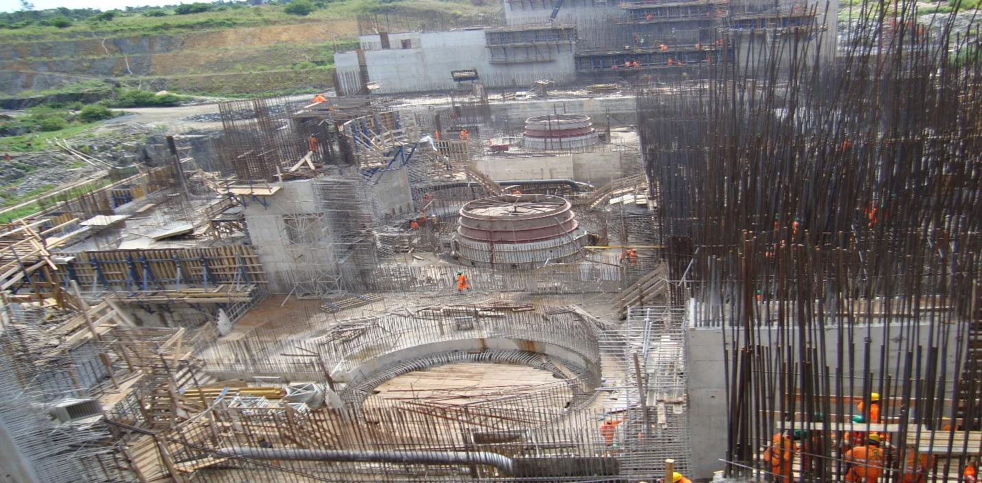 Turbine Embedded Parts Erection–Draft Tube